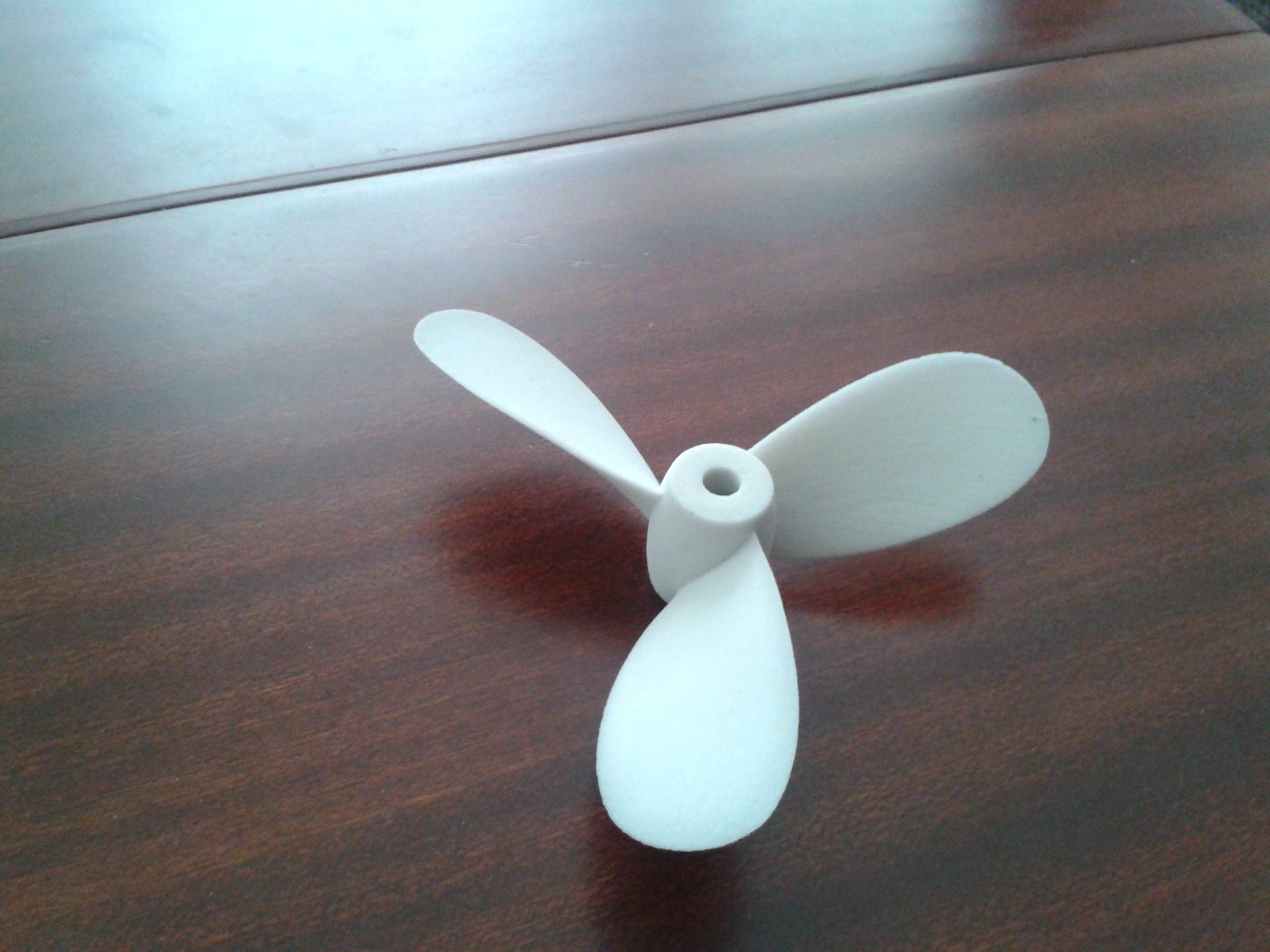 simple sailboat propeller mold 